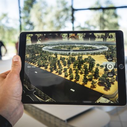 Augmented reality on an iPad